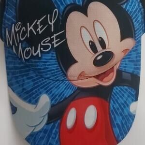 Disney Mickey Mouse Striped Logo Hat Boy's Kidcore Classic Casual Vacation Cozy